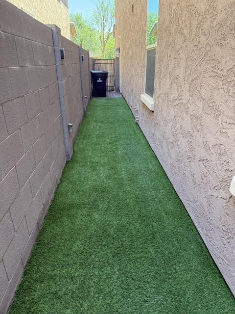 Side Yard After