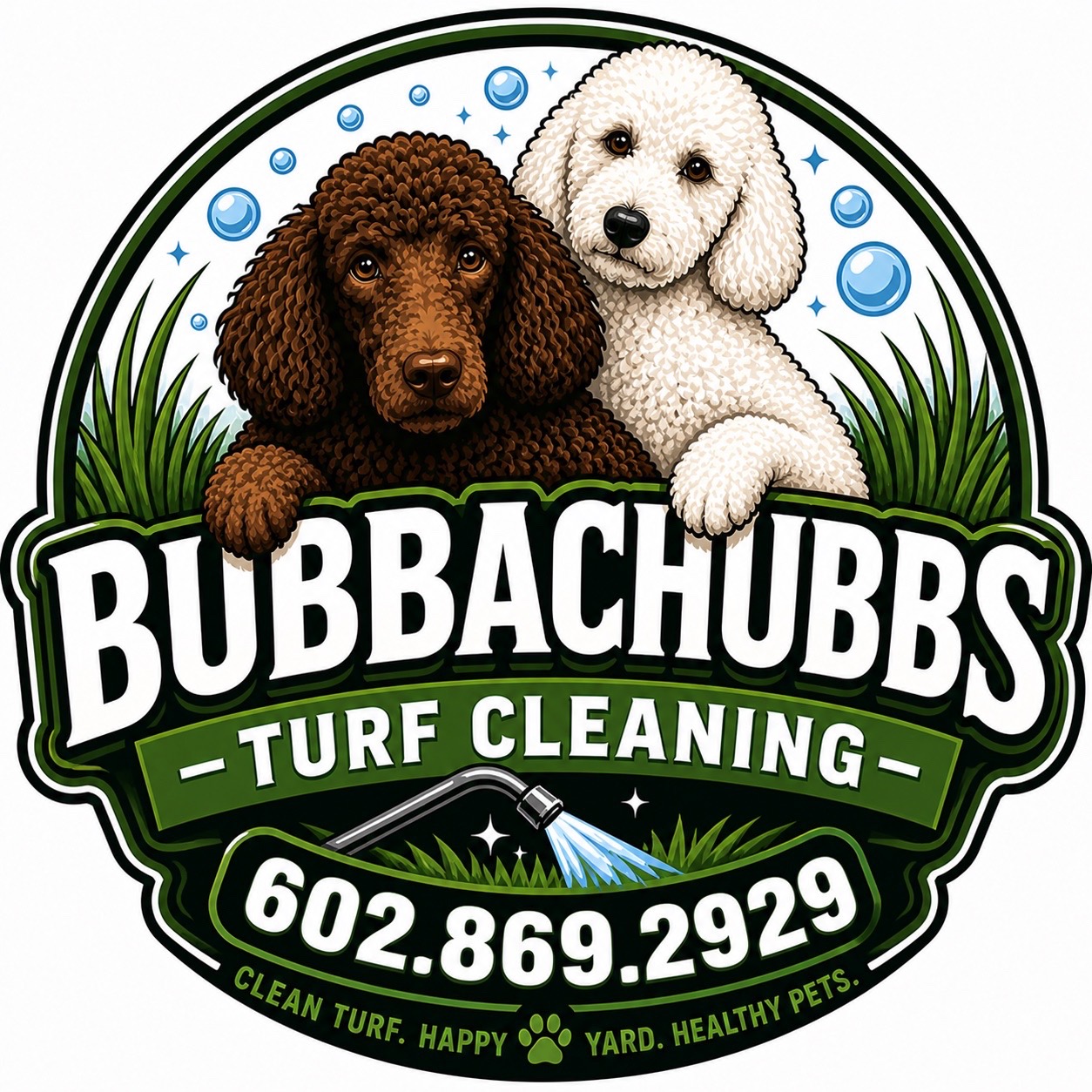 Bubbachubbs Turf Cleaning logo